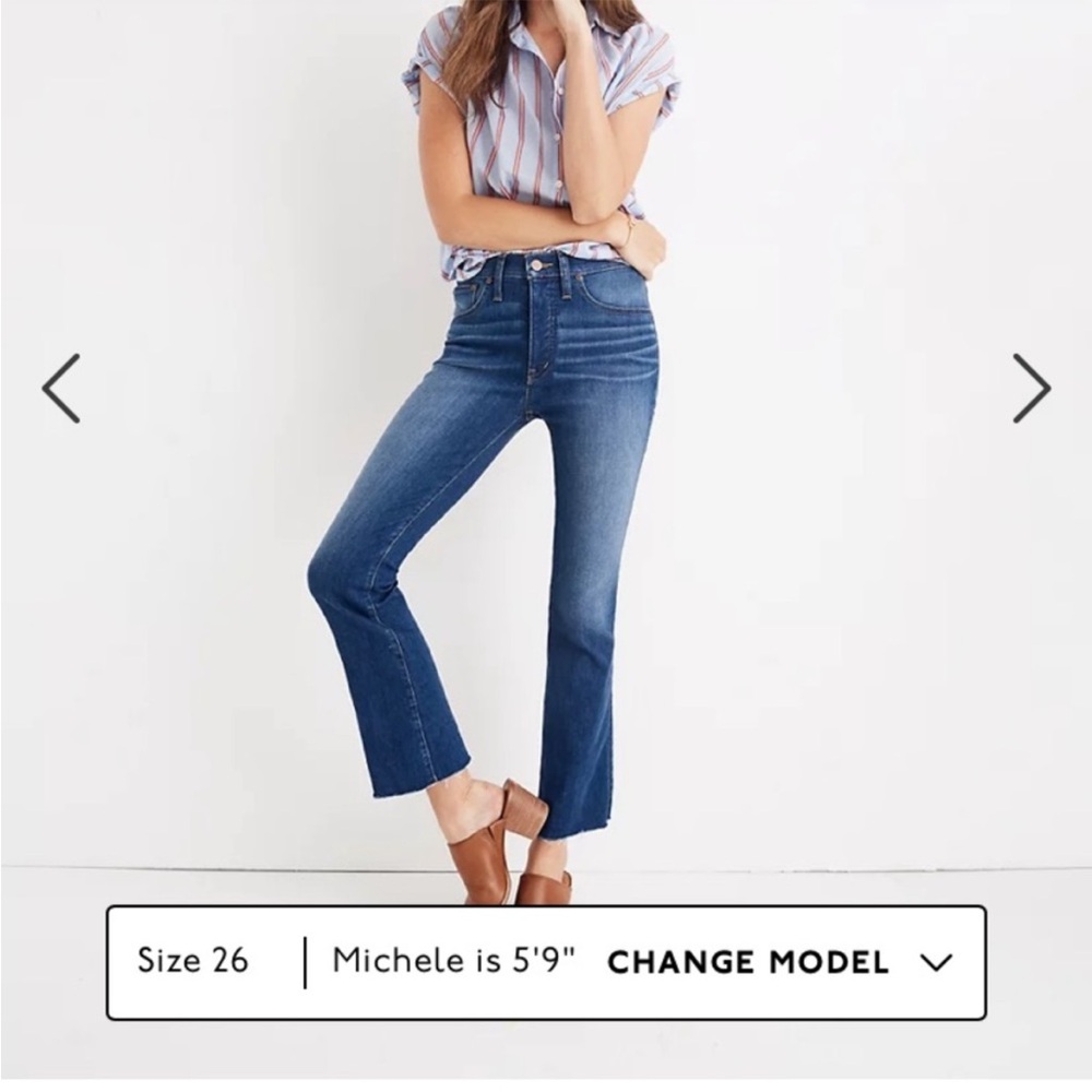 //MADEWELL// Cali Demi Blue Jeans